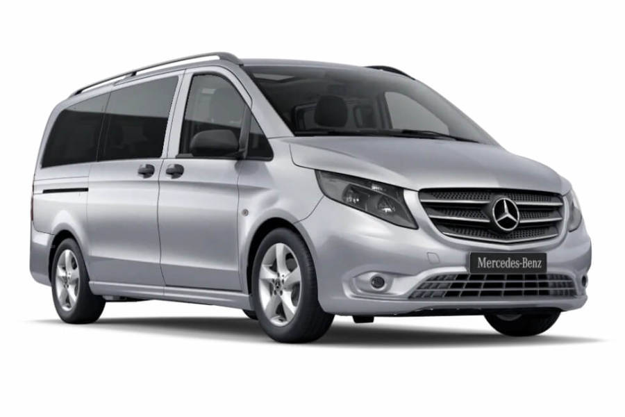 Mercedes Benz Vito Traveliner for hire from Drive Car Hire